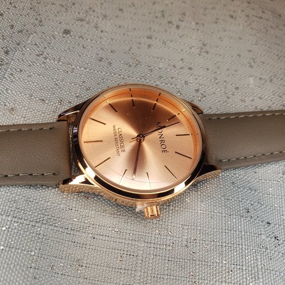 BRAND NEW WATCH solérose, Charcoal and gold rose - Picture 6 of 11